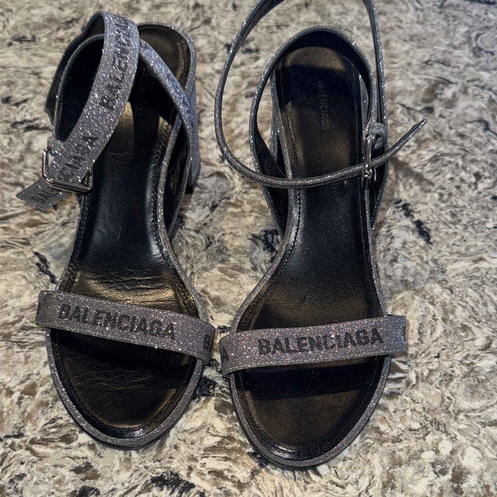 Authentic Balenciaga Gray Women's Sandals